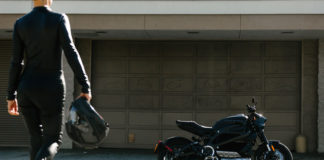 A Harley-Davidson Livewire electric motorcycle. Photo courtesy of Twisted Road.