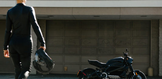 A Harley-Davidson Livewire electric motorcycle. Photo courtesy of Twisted Road.