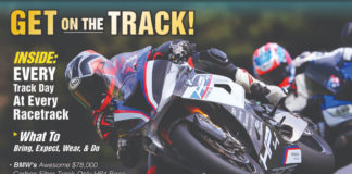 The cover of the 2019 Roadracing World Trackday Directory.