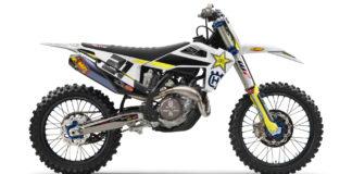 A 2020-model Husqvarna FC 450 Rockstar Edition. Photo courtesy of Husqvarna Motorcycles.