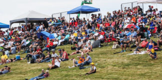 MotoAmerica: Series Reached Record Number Of Fans In 2019 Fans at the MotoAmerica event at Pittsburgh International Race Complex in 2019. Photo by Brian J. Nelson, courtesy of MotoAmerica.