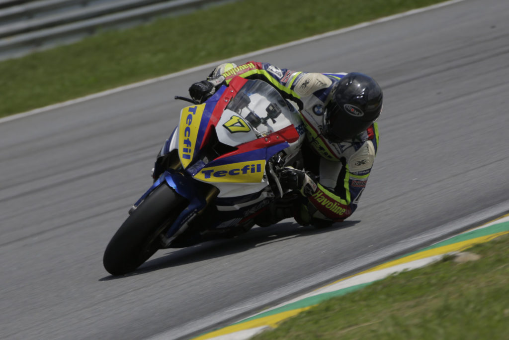 Danilo Lewis (17). Photo courtesy of BMW Motorrad Motorsport.