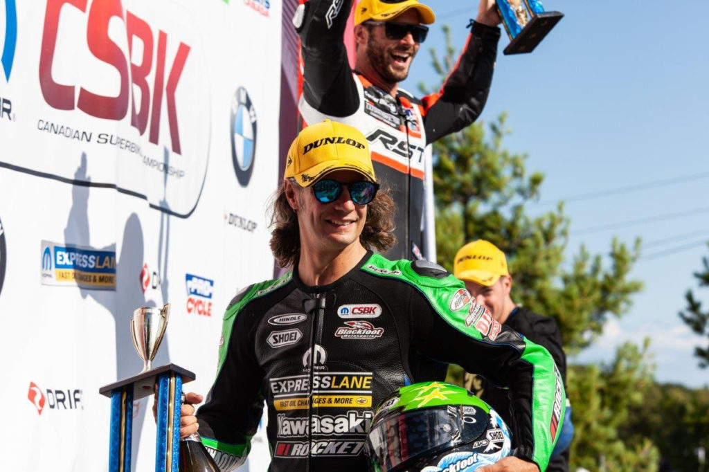 Jordan Szoke, the 13-time Canadian Superbike Champion. Photo by Brian Couture, courtesy of Phillip Island Grand Prix Circuit.