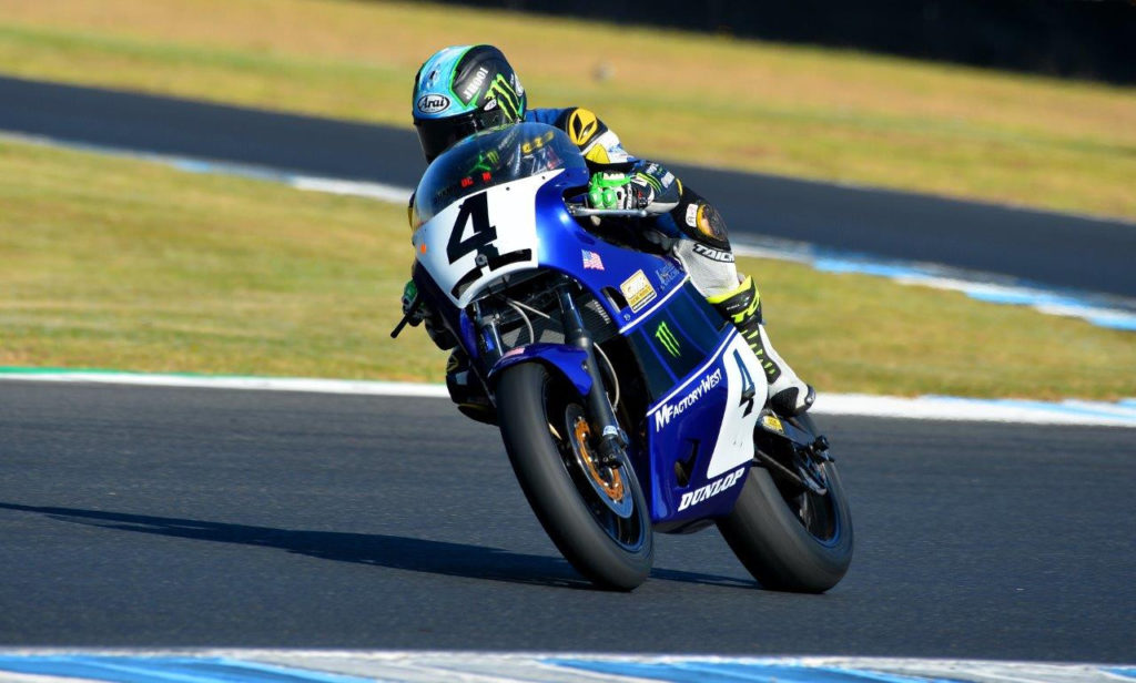 Josh Hayes (4). Photo by Russell Colvin, courtesy of Phillip Island Grand Prix Circuit.