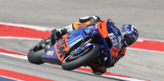 Miguel Oliveira (88) is the subject of the first of the new Off The Racing Line MotoGP documentaries. Photo courtesy of Red Bull KTM Tech3.