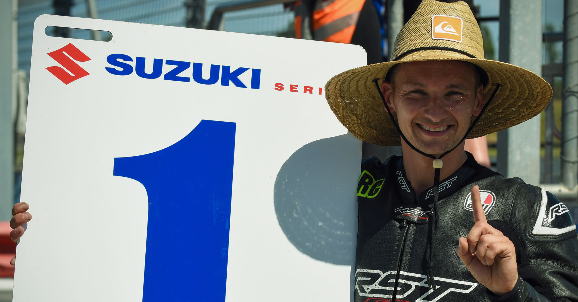 Richard Cooper. Photo by Andy McGechan/BikesportNZ.com, courtesy of Team Suzuki Press Office.