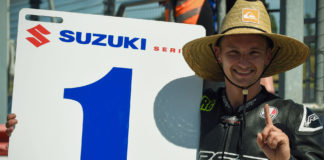 Richard Cooper. Photo by Andy McGechan/BikesportNZ.com, courtesy of Team Suzuki Press Office.