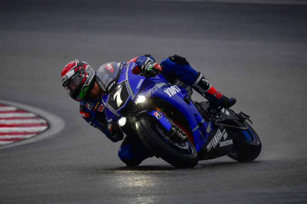 YART – Yamaha (7) in action at Sepang. Photo courtesy of Yamaha.