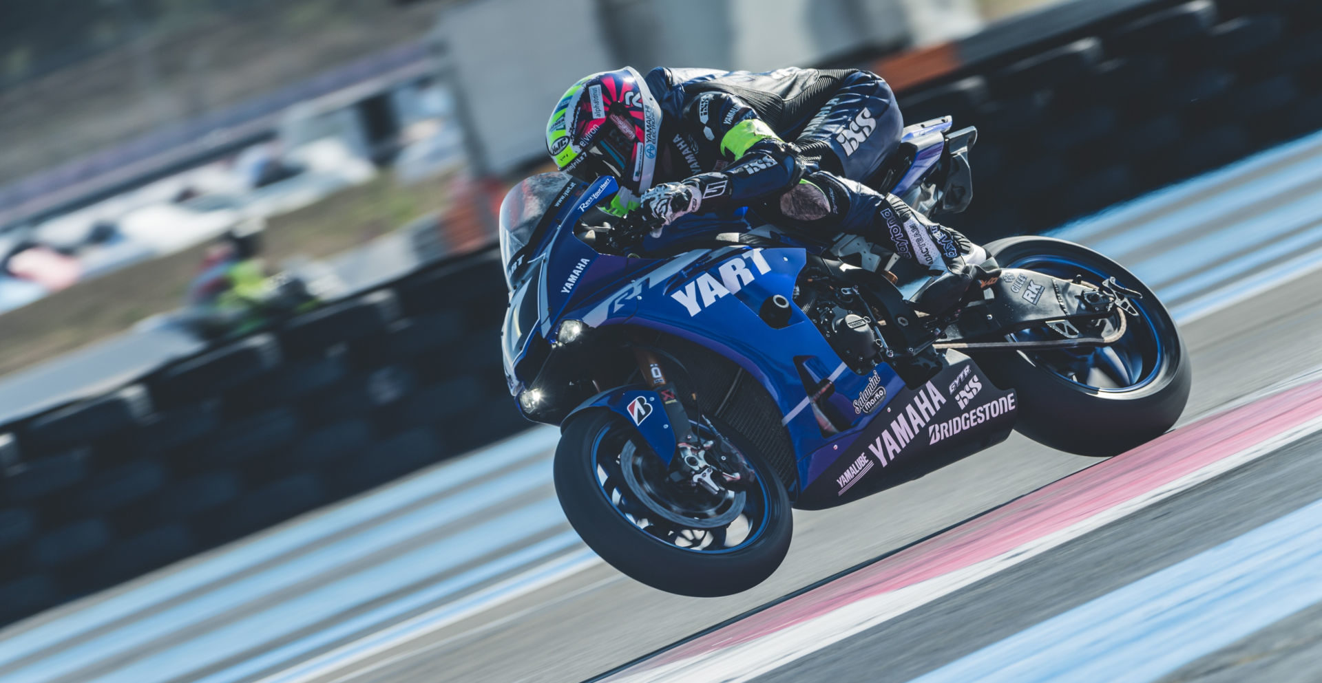 YART Yamaha (7) in action at the Bol d'Or 24-hour race, Round One of the 2019-2020 FIM Endurance World Championship. Photo courtesy of Yamaha.