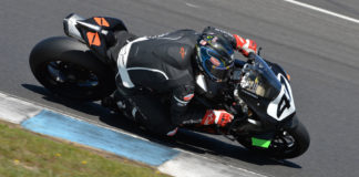 Australian Superbike: Ducati’s Wayne Maxwell Tops Test At Phillip Island Wayne Maxwell (47) on his new Boost Mobile Ducati Panigale V4. Photo by Russell Colvin, courtesy of Motorcycling Australia.