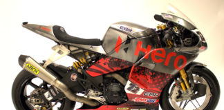 An ex-Larry Pegram Hero EBR 1190 World Superbike. Photo courtesy of NCCR.