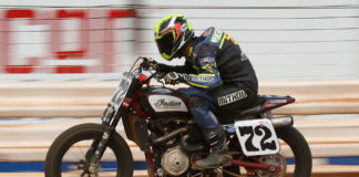 Mithos USA-sponsored AFT racer Larry Pegram (72). Photo by Thomas Stein, courtesy of Mithos USA.