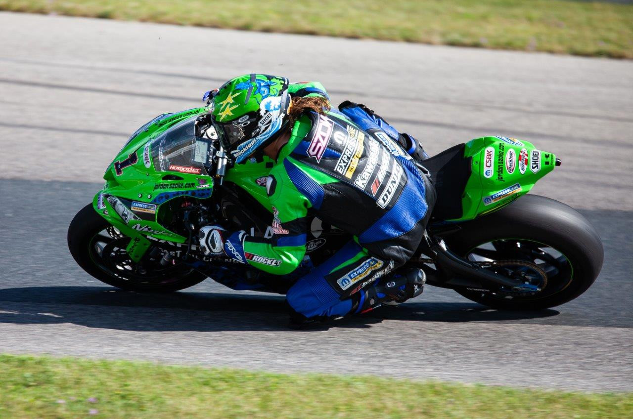 Jordan Szoke (1) in action during the 2019 season. Photo by Brian Couture, courtesy of Phillip Island Grand Prix Circuit.
