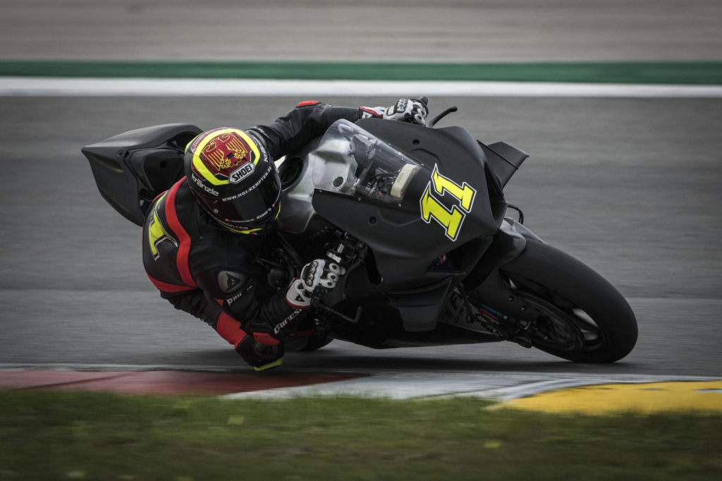 Sandro Cortese (11). Photo courtesy of Barni Racing Team.