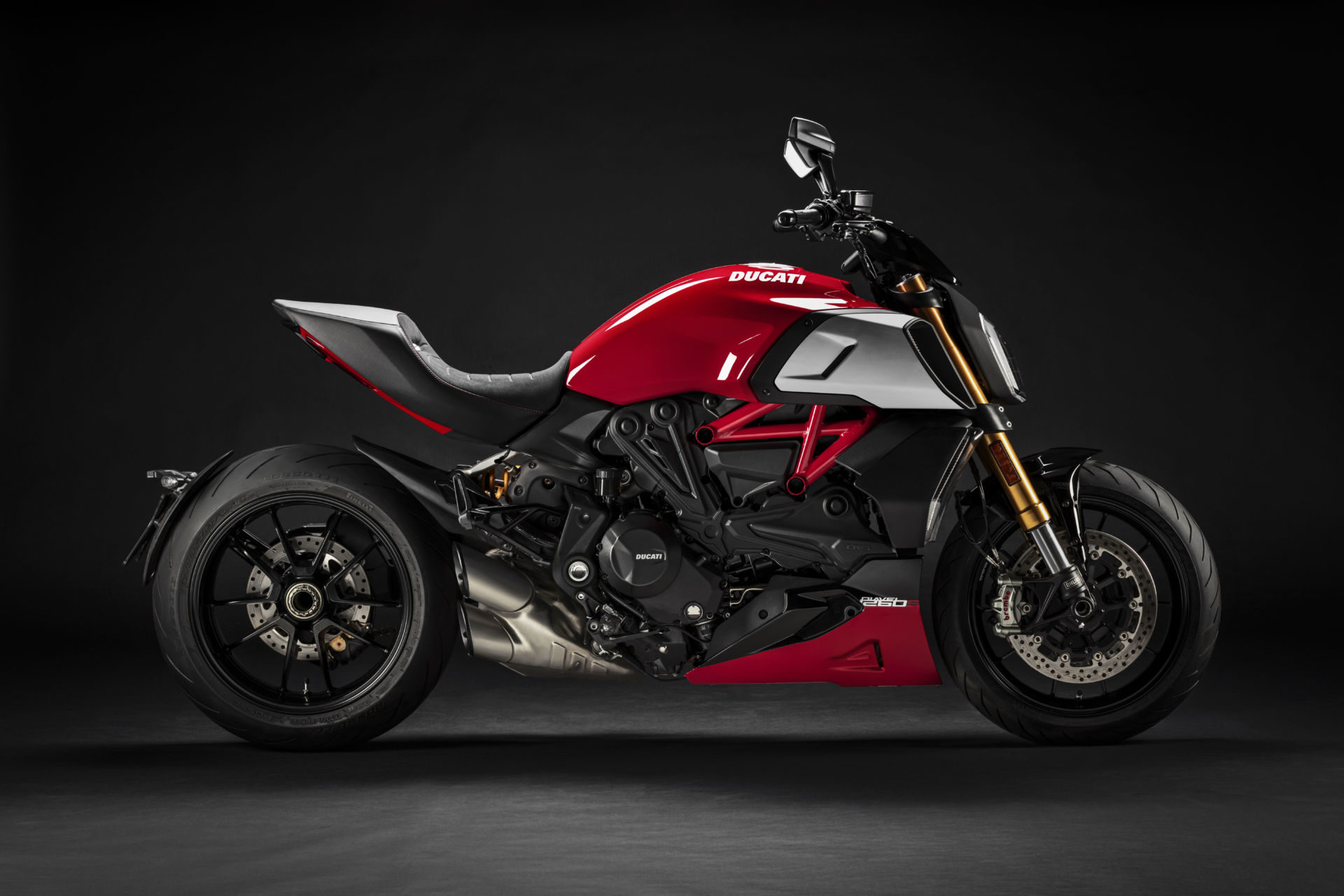 A 2020-model Ducati Diavel 1260 S. Photo courtesy of Ducati.