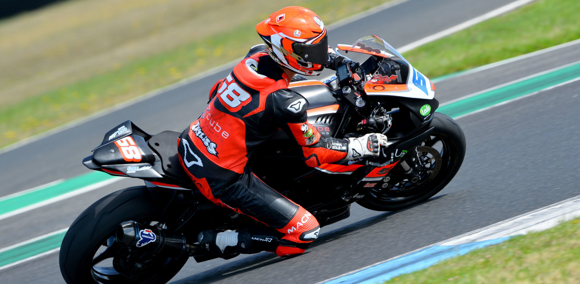 Oli Bayliss (68), son of three-time Superbike World Champion, Troy Bayliss. Photo by Russell Colvin, courtesy of Motorcycling Australia.