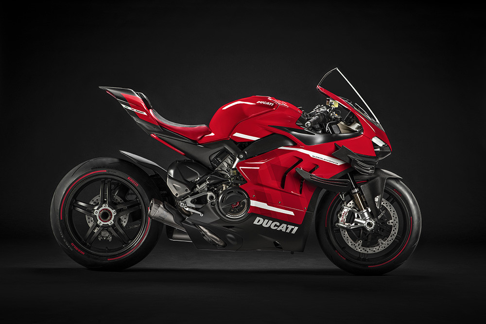 The right side view of the Ducati Superleggera V4. Photo courtesy of Ducati.