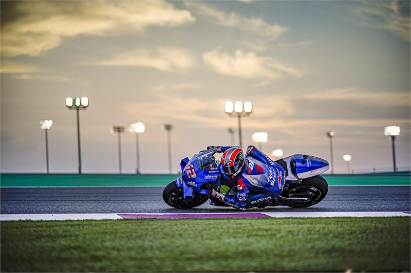 Alex Rins (42). Photo courtesy of Team Suzuki ECSTAR.