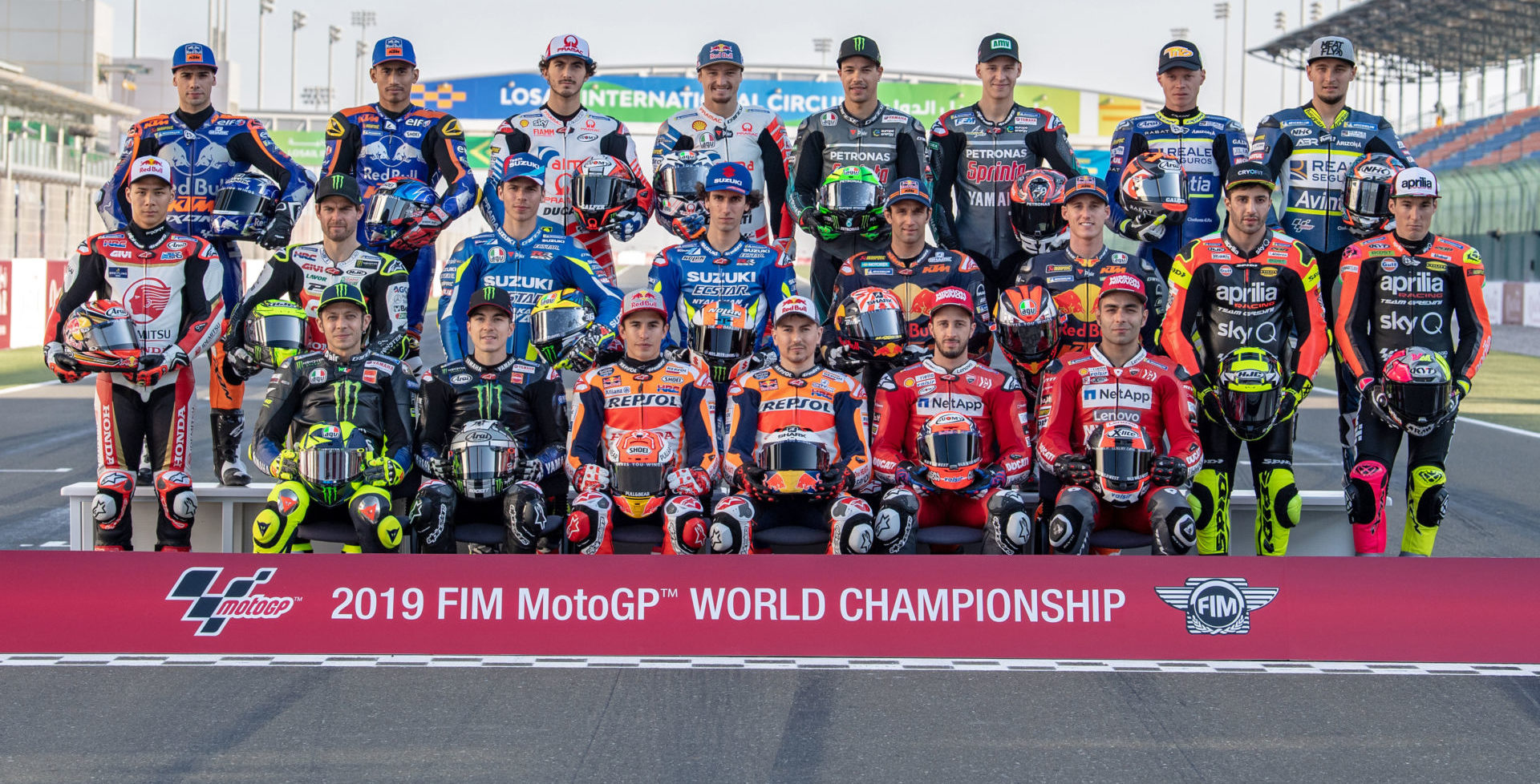 MotoGP Riders, Teams, Sponsors Unite To Fight Coronavirus Roadracing