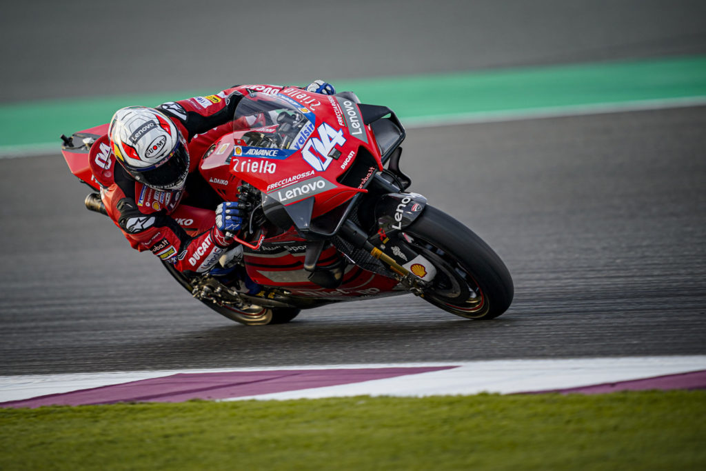 Andrea Dovizioso (04). Photo courtesy of Ducati.