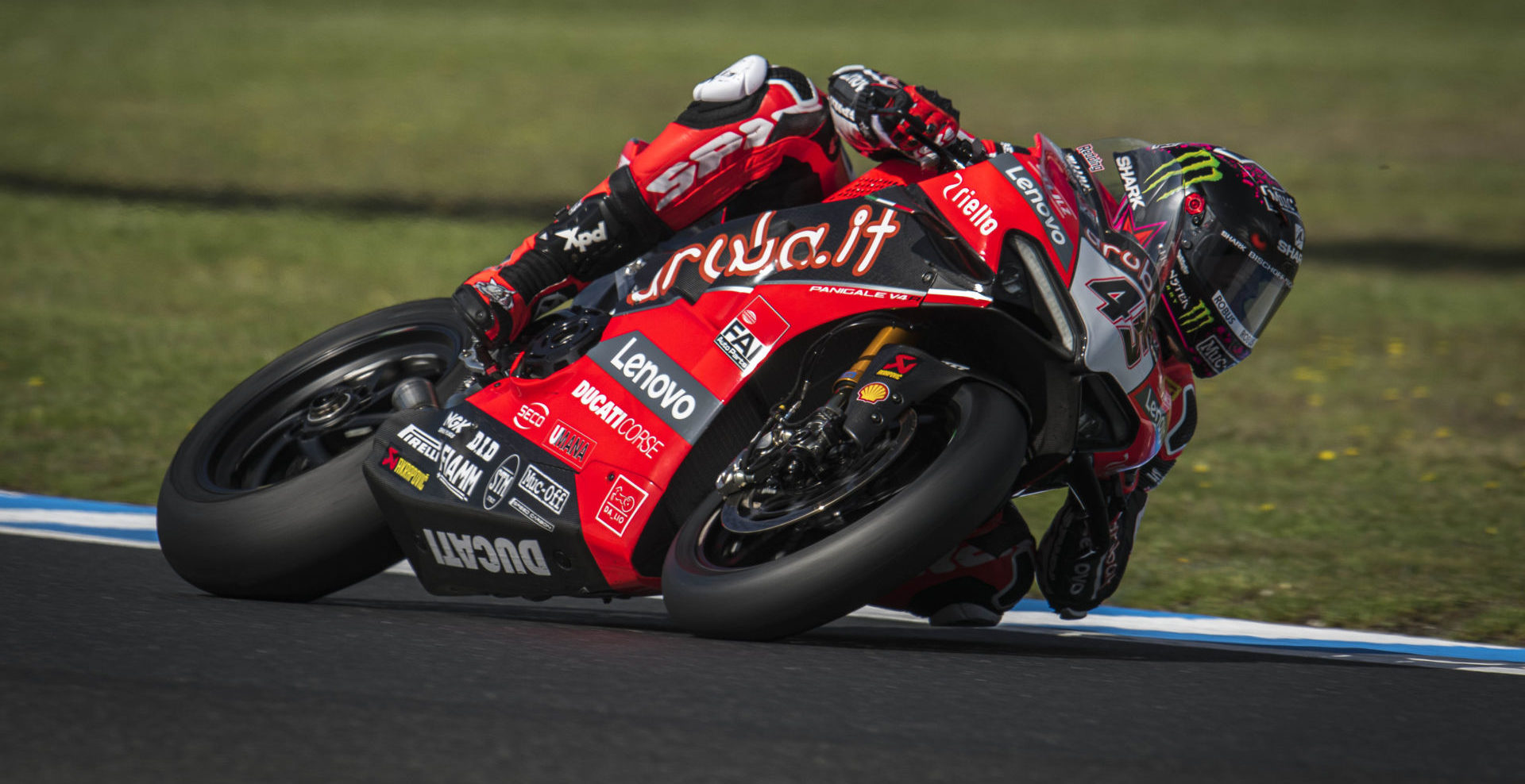 Scott Redding (45). Photo courtesy of Aruba.it Racing Ducati.