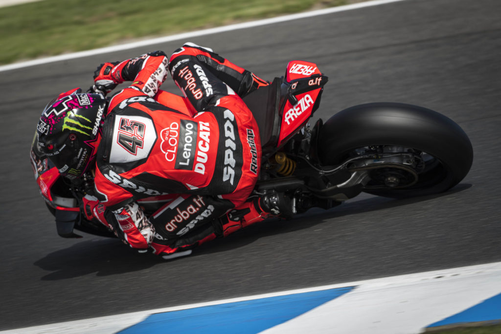 Scott Redding (45). Photo courtesy of Aruba.it Racing Ducati.