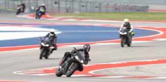 Aprilia Racers Days Track Day Program Continues In 2020 Action from an Aprilia Racers Day at Circuit of The Americas. Photo courtesy of Aprilia USA.