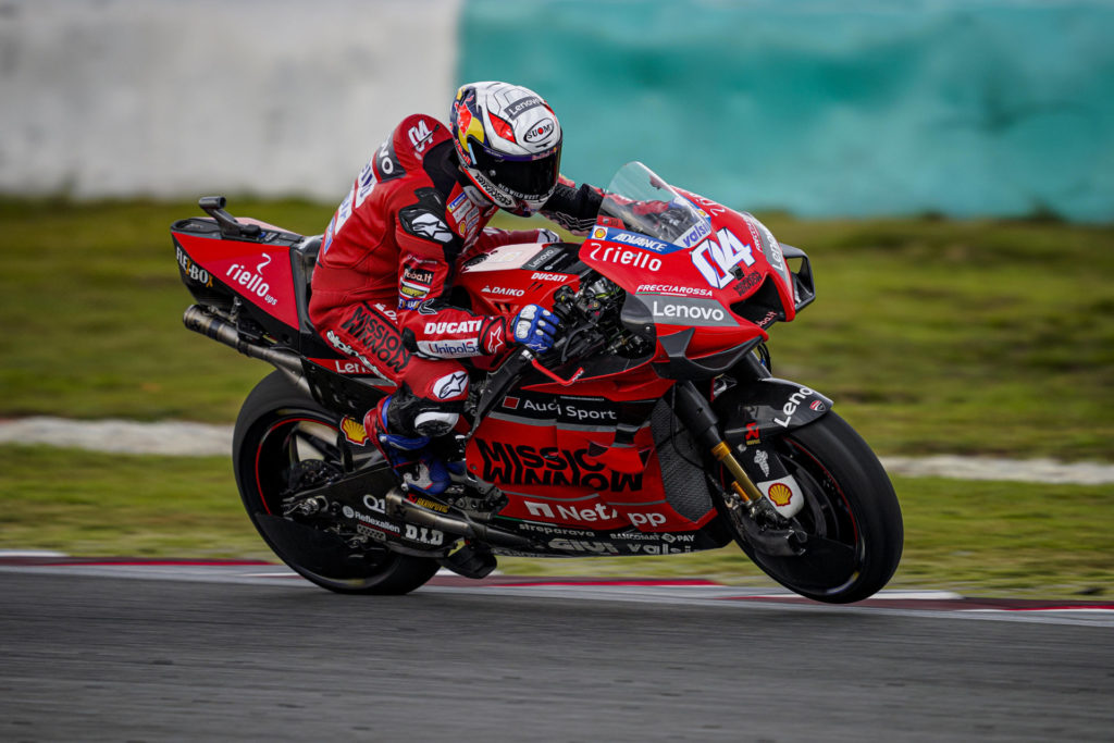 Andrea Dovizioso (04). Photo courtesy of Ducati.