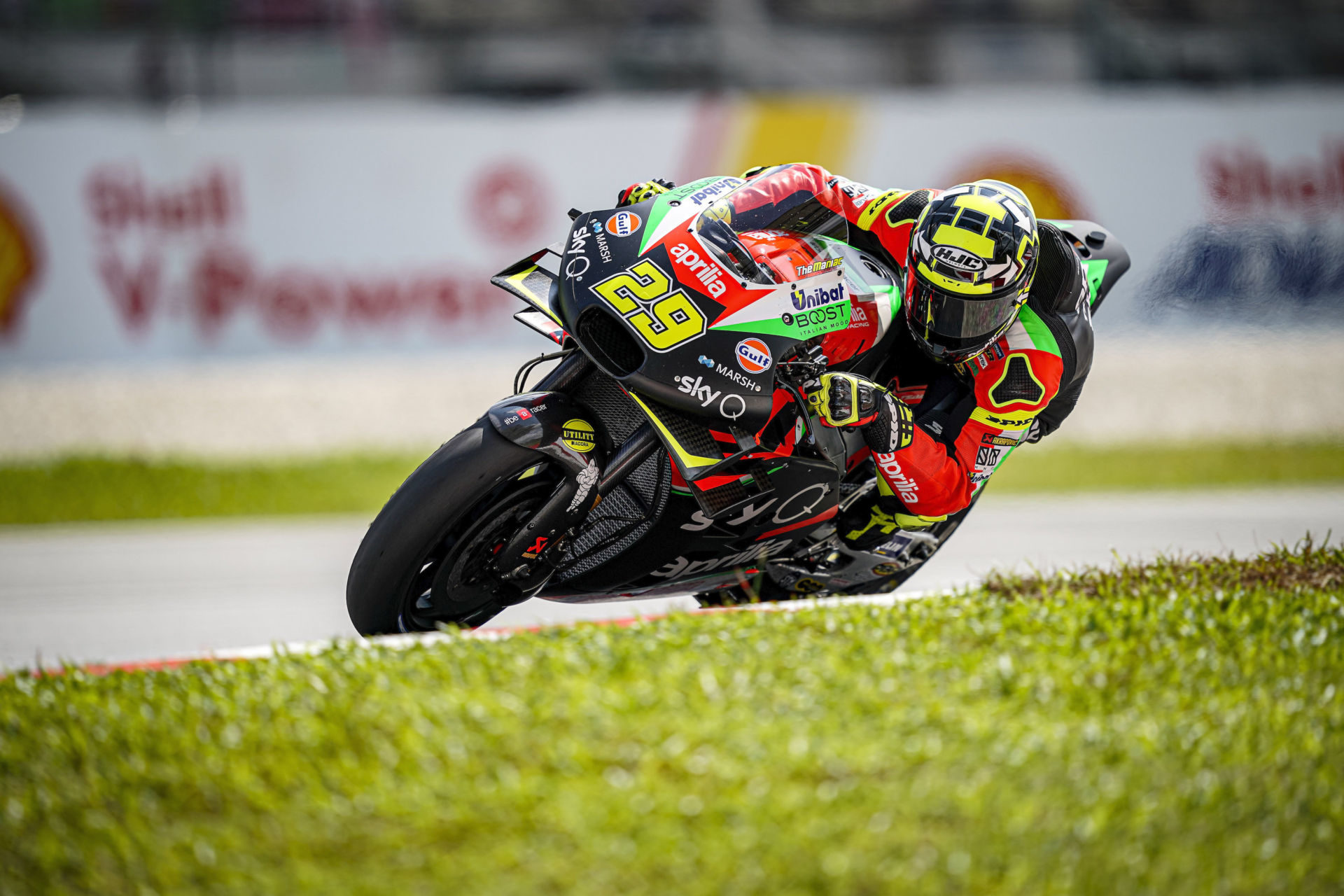 Andrea Iannone (29). Photo courtesy of Aprilia Gresini Racing.