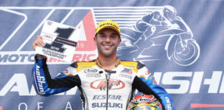 Bobby Fong won the 2019 MotoAmerica Supersport Championship. Photo by Brian J. Nelson.