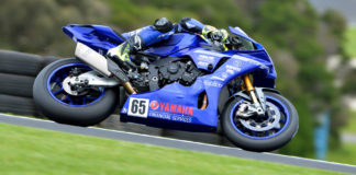 Cru Halliday (65). Photo by Russell Colvin, courtesy of Motorcycling Australia.
