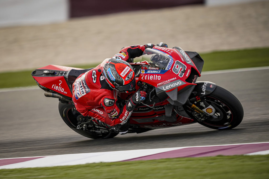 Danilo Petrucci (9). Photo courtesy of Ducati.