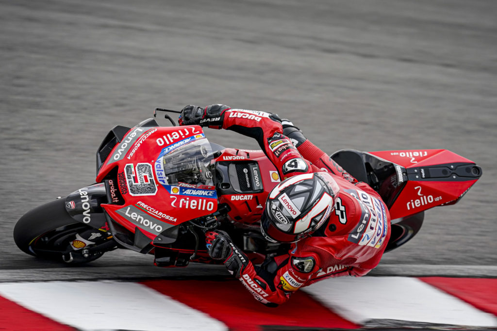 Danilo Petrucci (9). Photo courtesy of Ducati.