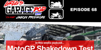 A 2020-spec Aprilia RS-GP MotoGP racebike at Sepang. Image courtesy of Greg’s Garage Pod.