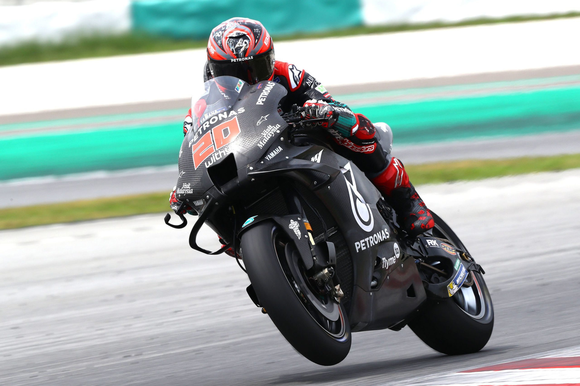 Fabio Quartararo (20). Photo courtesy of PETRONAS Yamaha SRT.