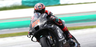Fabio Quartararo (20). Photo courtesy of PETRONAS Yamaha SRT.