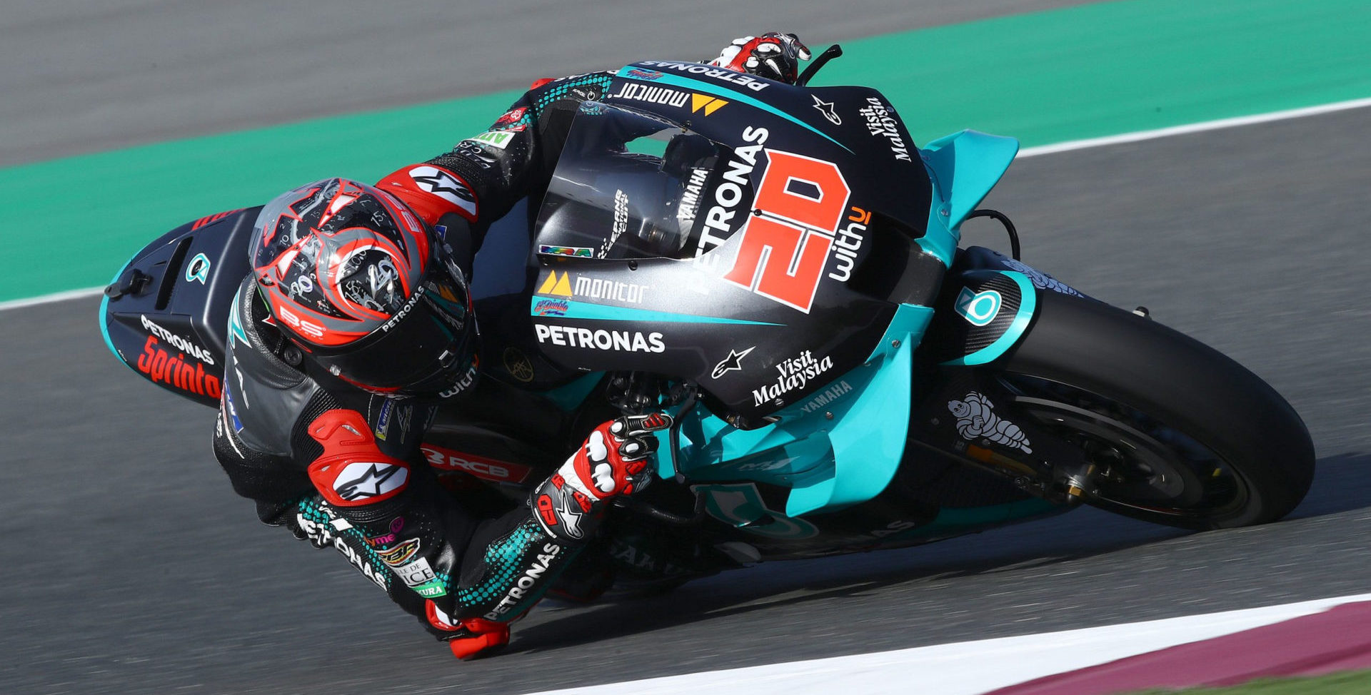 Fabio Quartararo (20). Photo courtesy of PETRONAS Yamaha SRT.