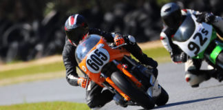 AHRMA: Race Results From February 23 At Roebling Road Raceway AHRMA racers Rudy Schachinger (605) and Shawn Smith (92S) in action February 23 at Roebling Road Raceway, in Georgia. Photo by etechphoto.com, courtesy of AHRMA.