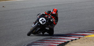 Brian Larrabure (14). Photo by etechphoto.com, courtesy of AHRMA.