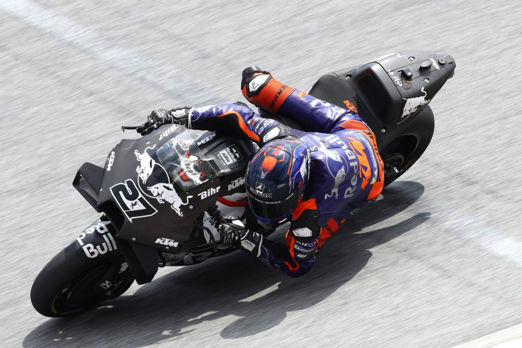 Iker Lecuona (27). Photo courtesy of Red Bull KTM Tech3.