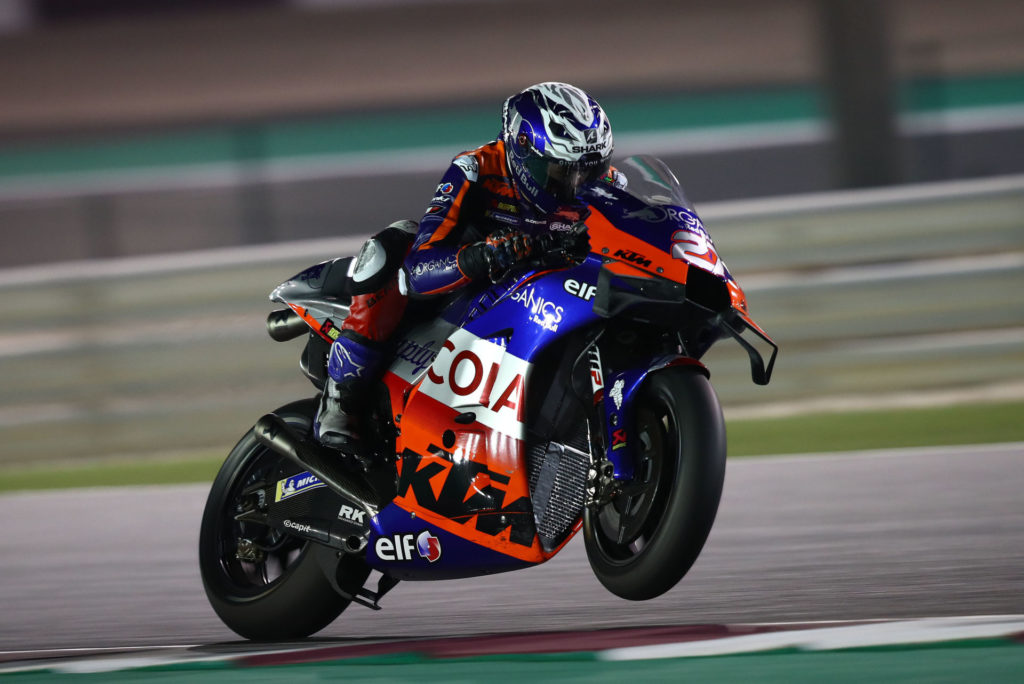 Iker Lecuona (27). Photo courtesy of Red Bull KTM Tech3.