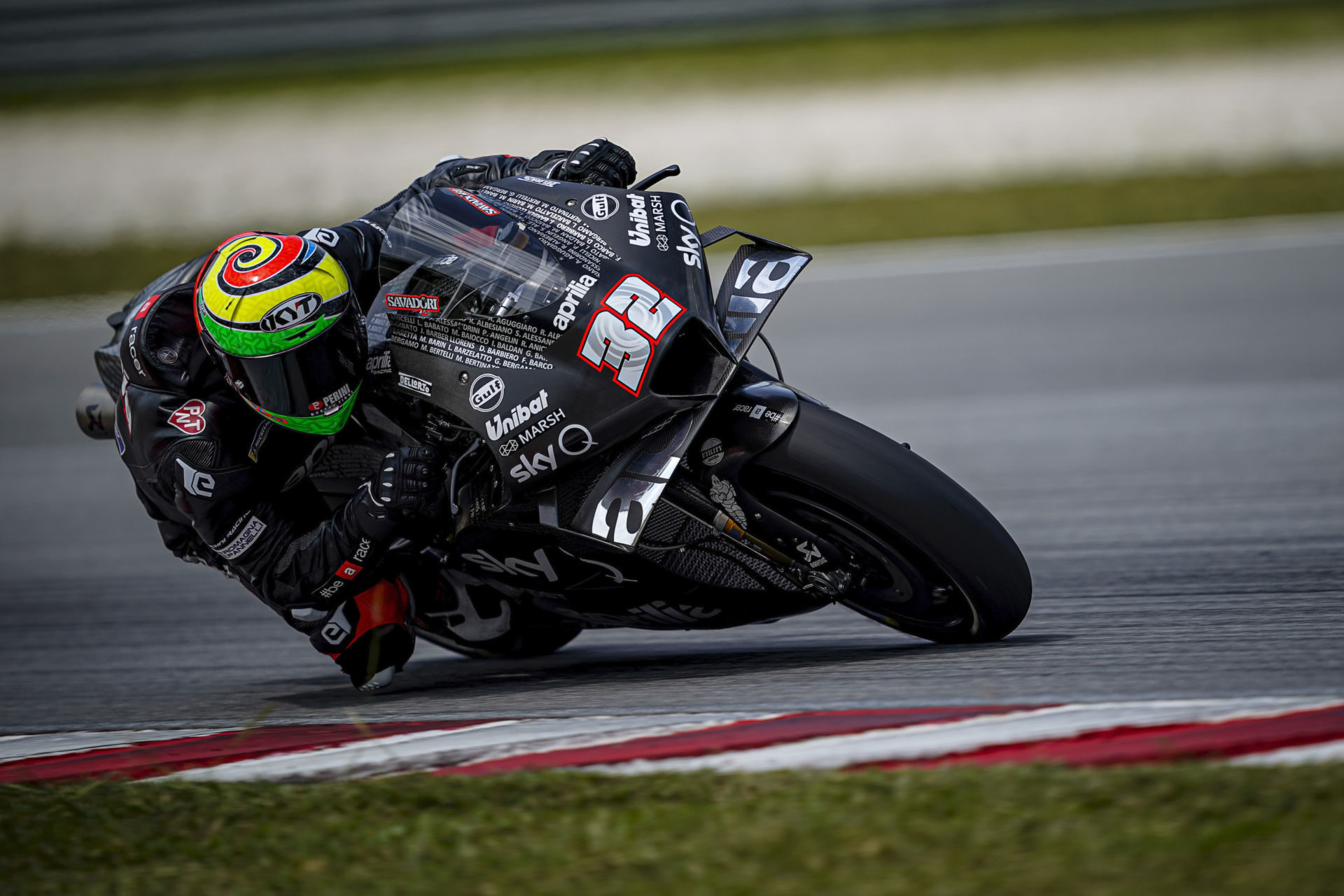 Lorenzo Savadori (32). Photo courtesy of Aprilia.