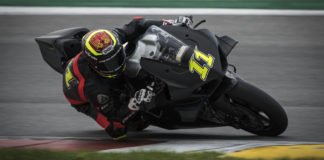 World Superbike: Pedercini Kawasaki Signs Sandro Cortese Sandro Cortese (11) testing a Barni Racing Team Ducati in January 2020 at Algarve International Circuit in Portimao, Portugal. Photo courtesy of Dorna WorldSBK Press Office.