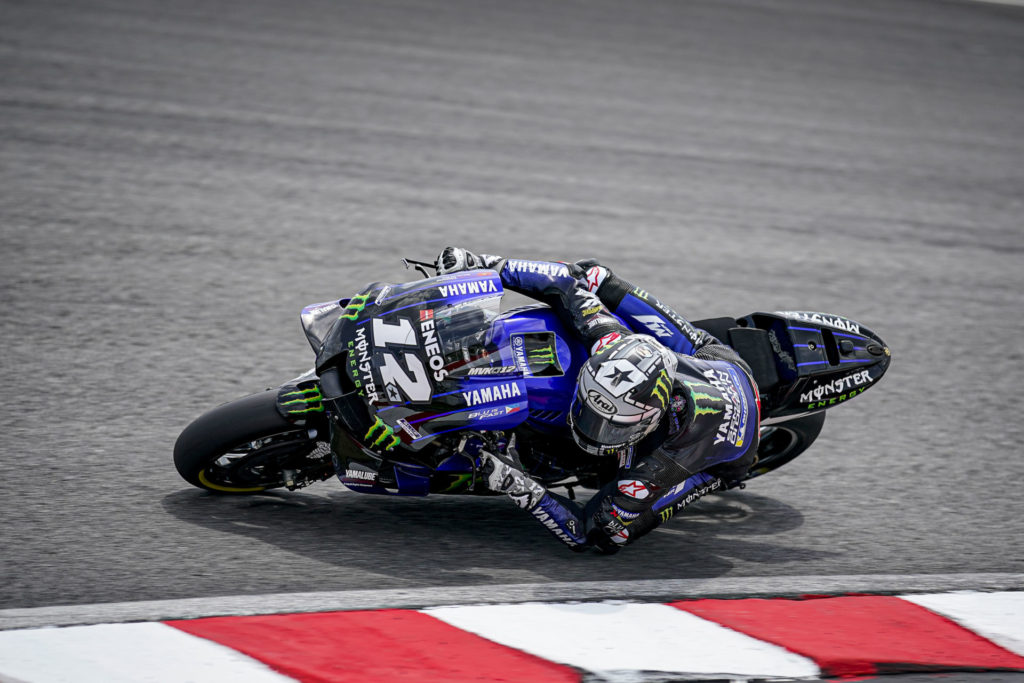 Maverick Vinales (12). Photo courtesy of Monster Energy Yamaha.