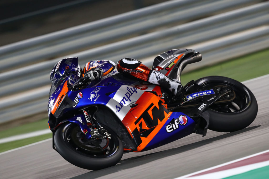 Miguel Oliveira (88). Photo courtesy of Red Bull KTM Tech3.