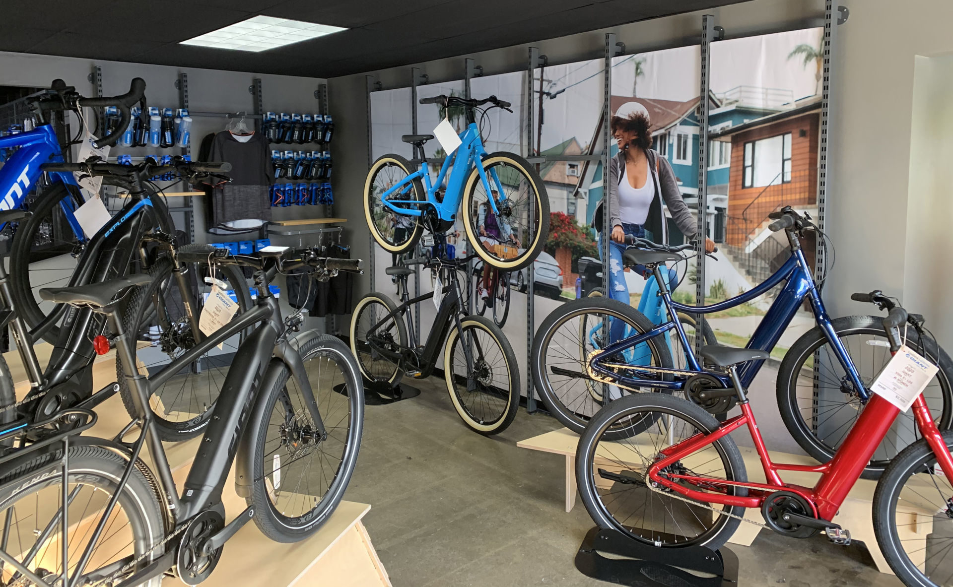Southern California Motorcycles’ new E-bicycle dealership in Brea, California. Photo courtesy of Southern California Motorcycles.