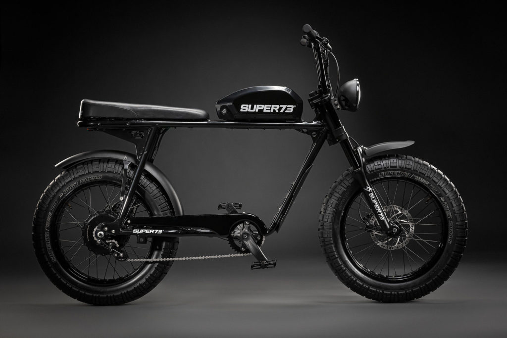 A SUPER73 S2 electric-assisted bicycle. Photo courtesy of SUPER73.