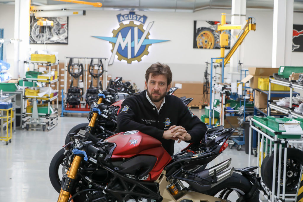 Timur Sardarov, Chairman and CEO of MV Agusta. Photo courtesy of MV Agusta.