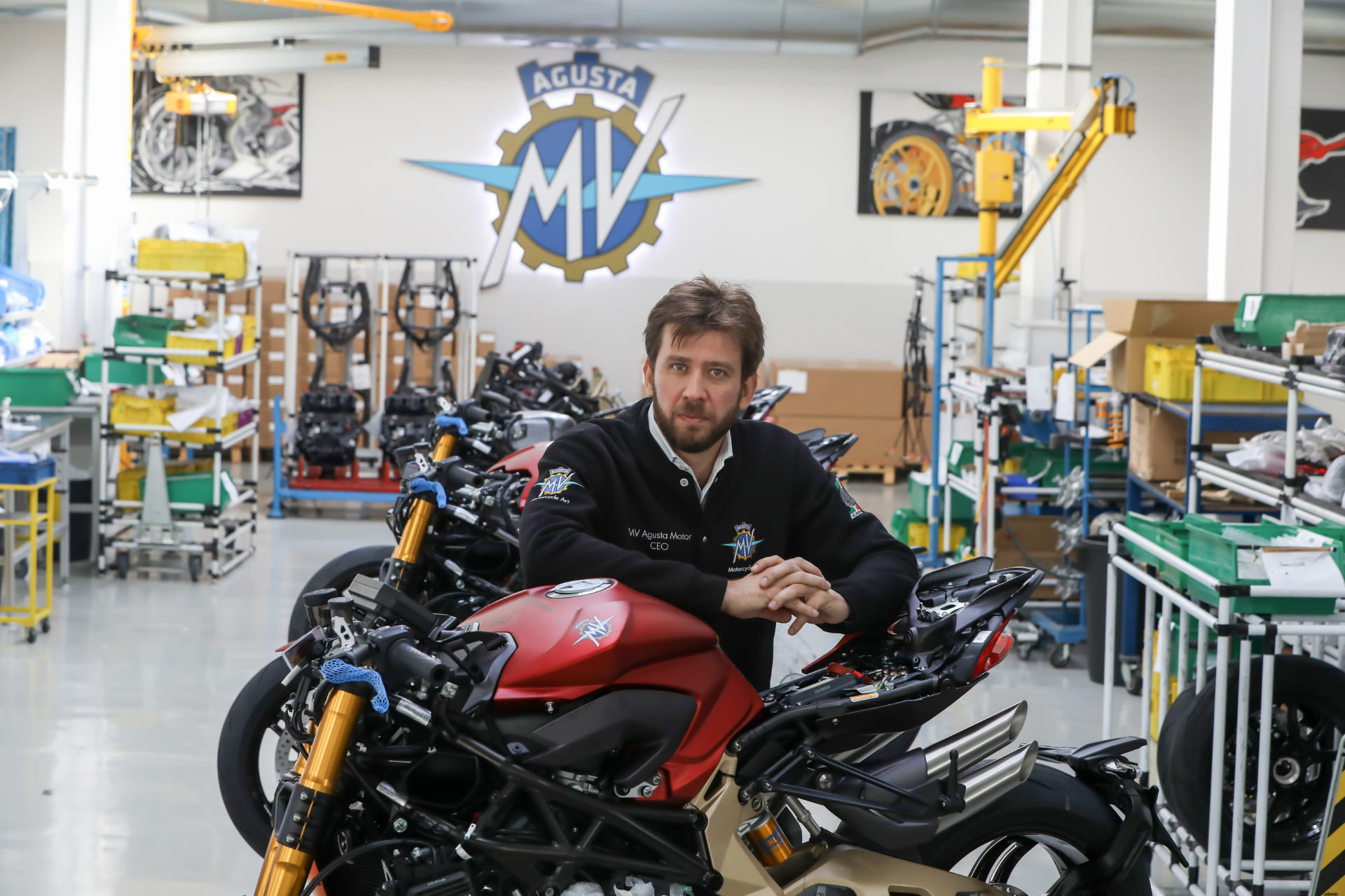 Tim Sardarov, CEO of MV Agusta. Photo courtesy of MV Agusta.