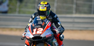 Thomas Luthi (12). Photo courtesy of Dorna.